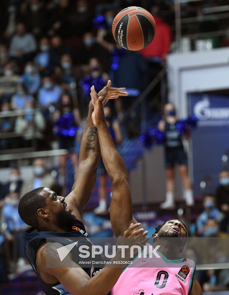 Russia Basketball Euroleague Zenit - Barcelona