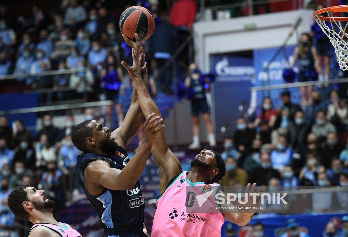 Russia Basketball Euroleague Zenit - Barcelona