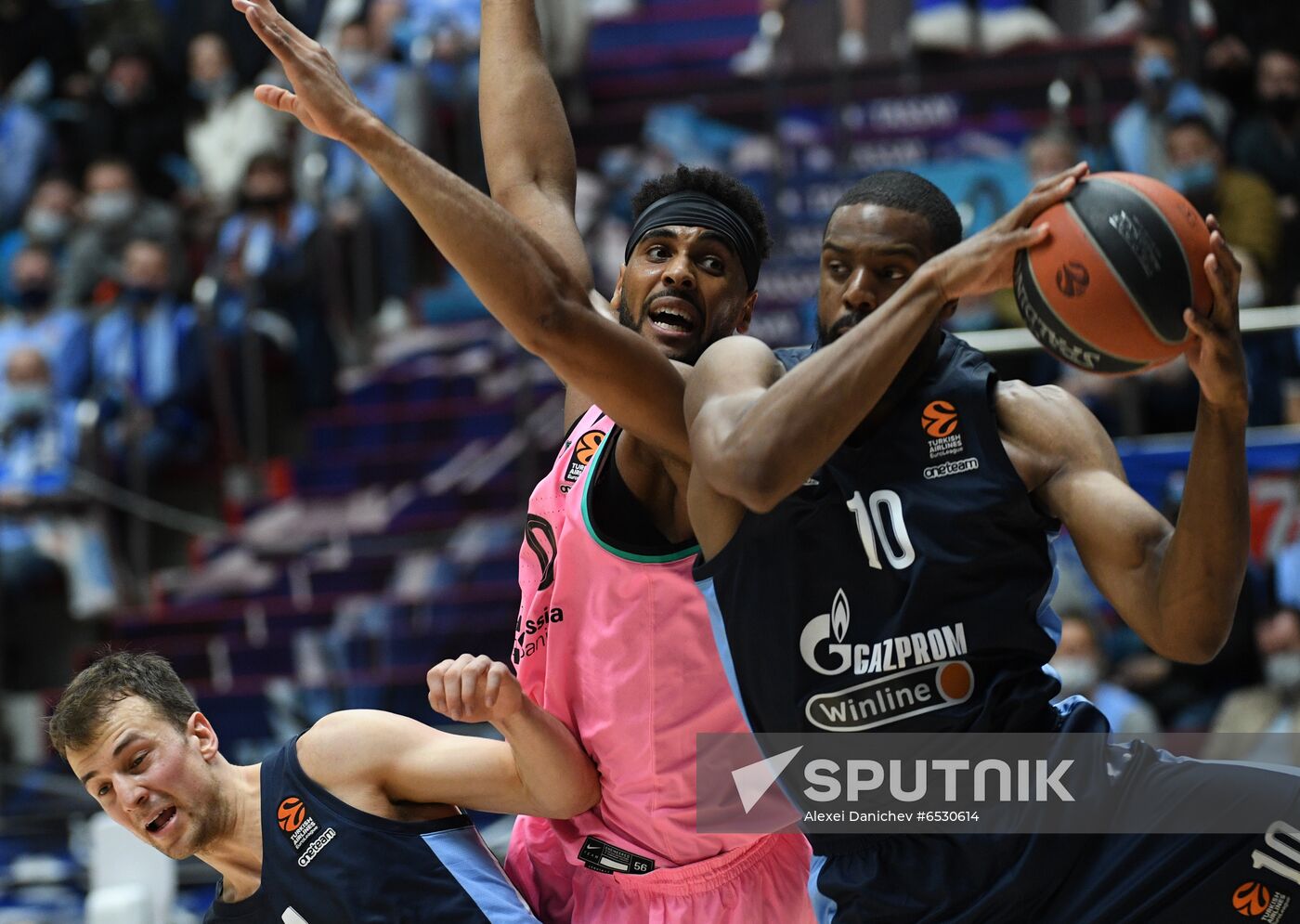 Russia Basketball Euroleague Zenit - Barcelona