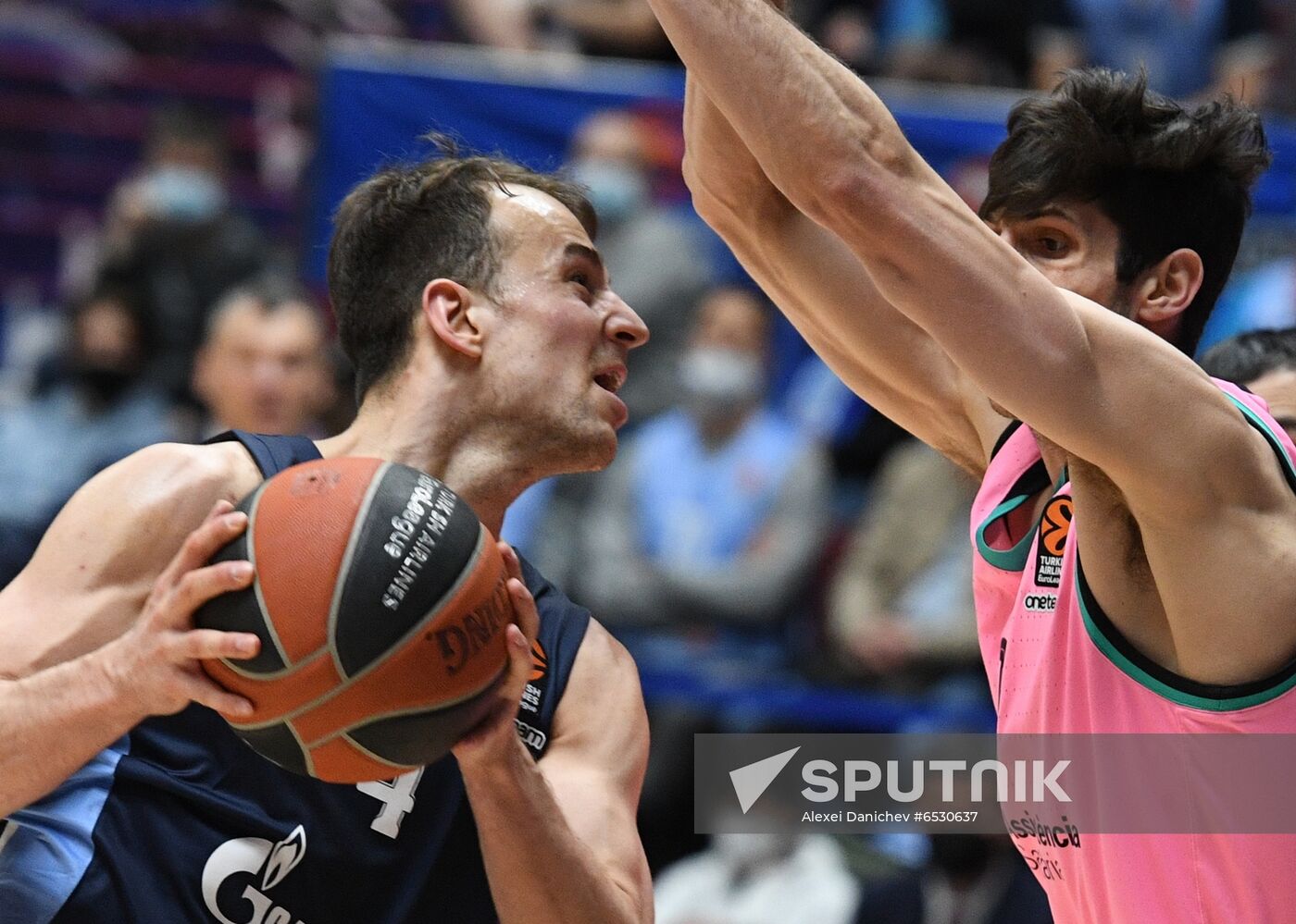 Russia Basketball Euroleague Zenit - Barcelona