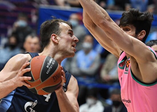 Russia Basketball Euroleague Zenit - Barcelona
