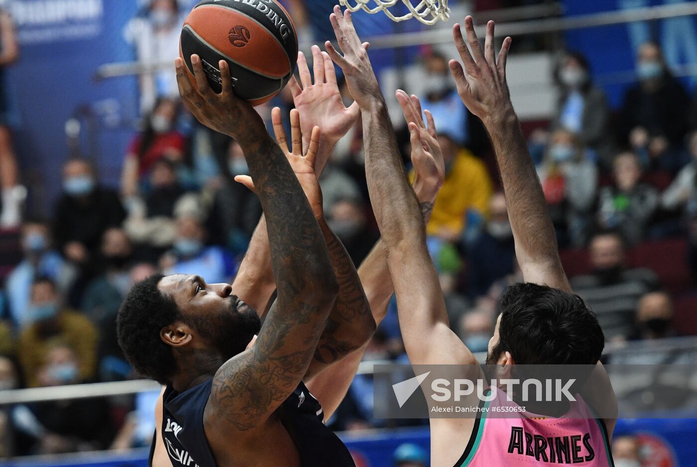 Russia Basketball Euroleague Zenit - Barcelona