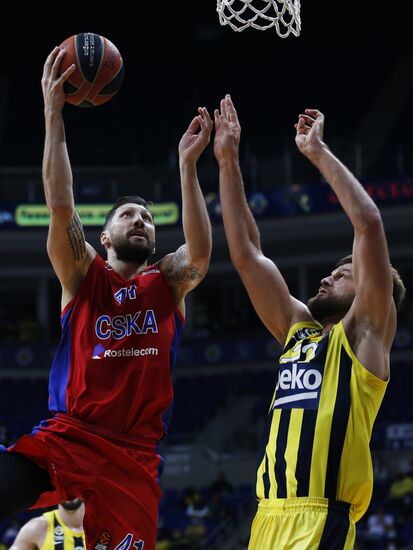 Turkey Basketball Euroleague Fenerbahce - CSKA