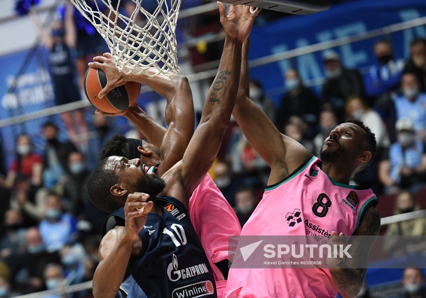 Russia Basketball Euroleague Zenit - Barcelona
