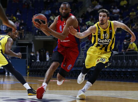 Turkey Basketball Euroleague Fenerbahce - CSKA