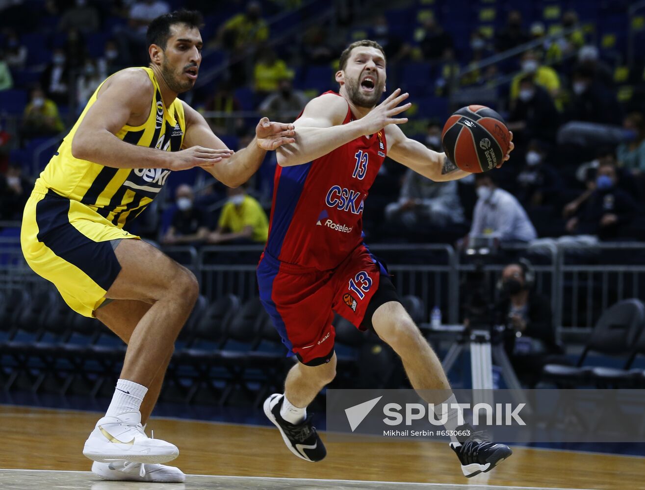 Turkey Basketball Euroleague Fenerbahce - CSKA