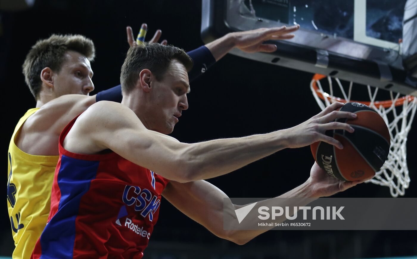 Turkey Basketball Euroleague Fenerbahce - CSKA