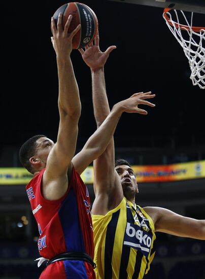 Turkey Basketball Euroleague Fenerbahce - CSKA