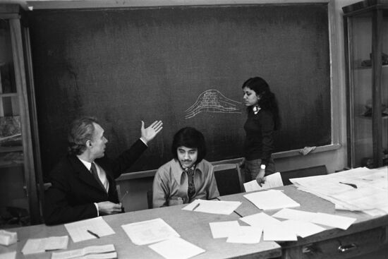 Foreign students in USSR