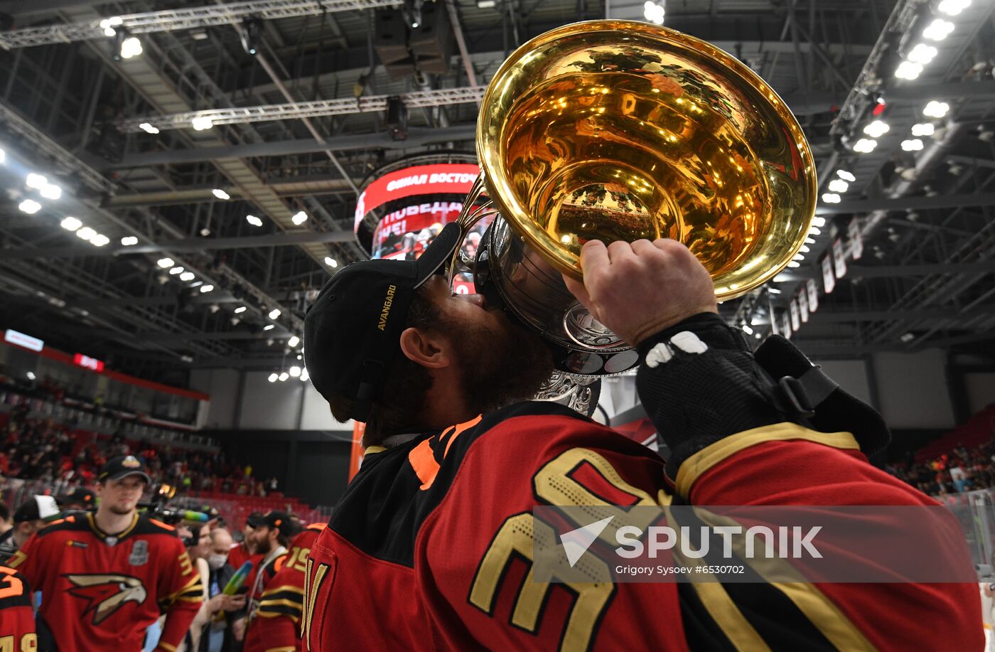 Russia Ice Hockey Gagarin Cup Winner Avangard