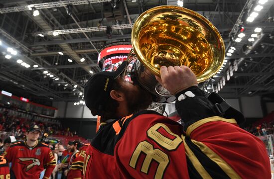 Russia Ice Hockey Gagarin Cup Winner Avangard