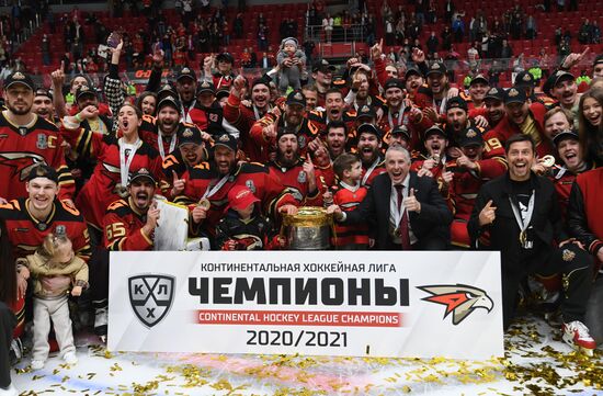 Russia Ice Hockey Gagarin Cup Winner Avangard