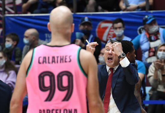 Russia Basketball Euroleague Zenit - Barcelona