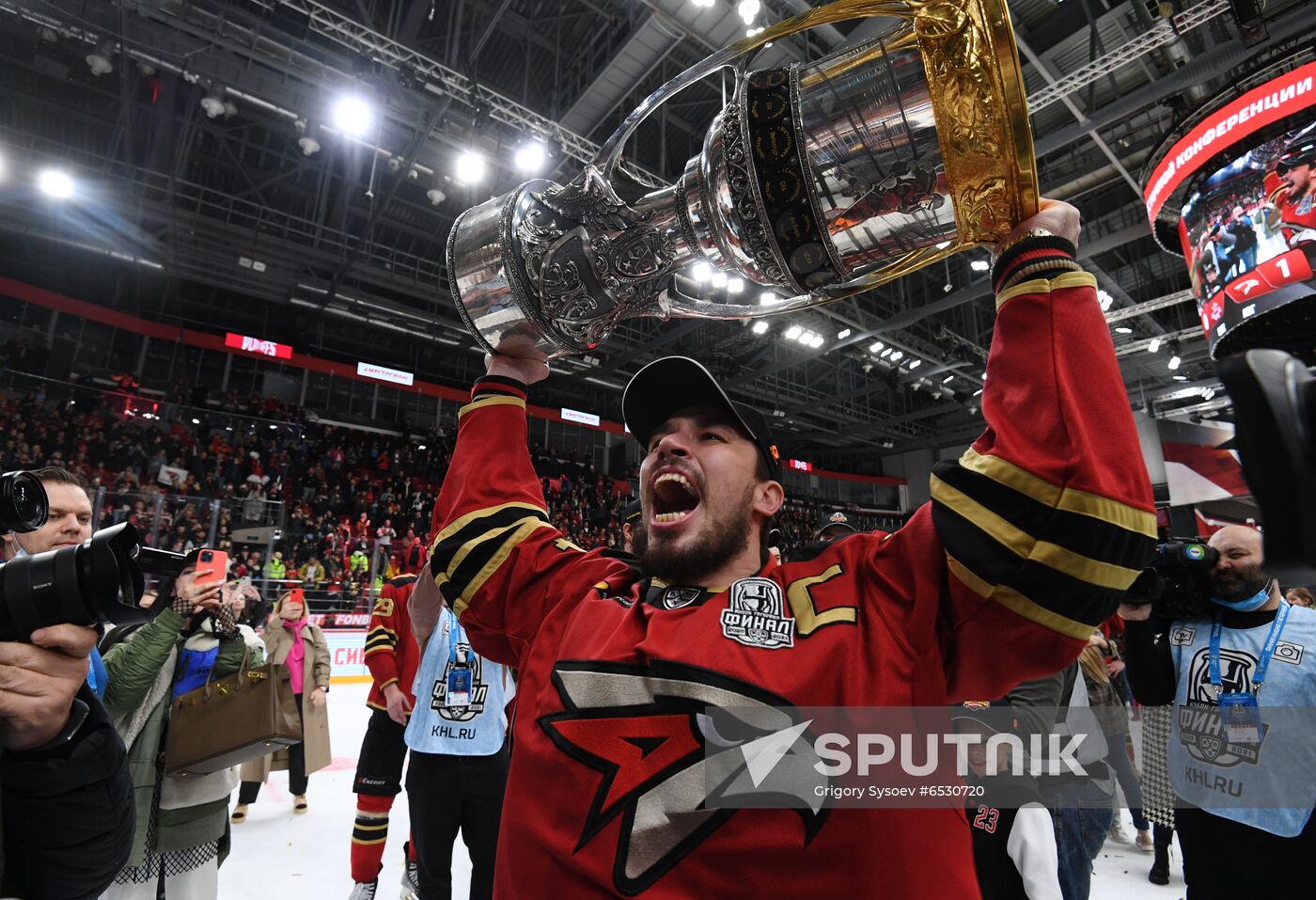 Russia Ice Hockey Gagarin Cup Winner Avangard