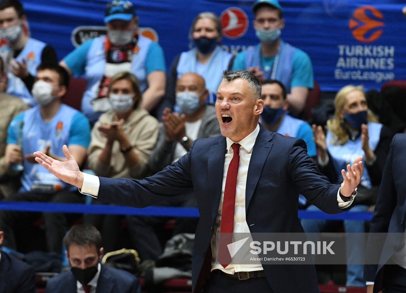 Russia Basketball Euroleague Zenit - Barcelona