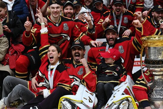 Russia Ice Hockey Gagarin Cup Winner Avangard