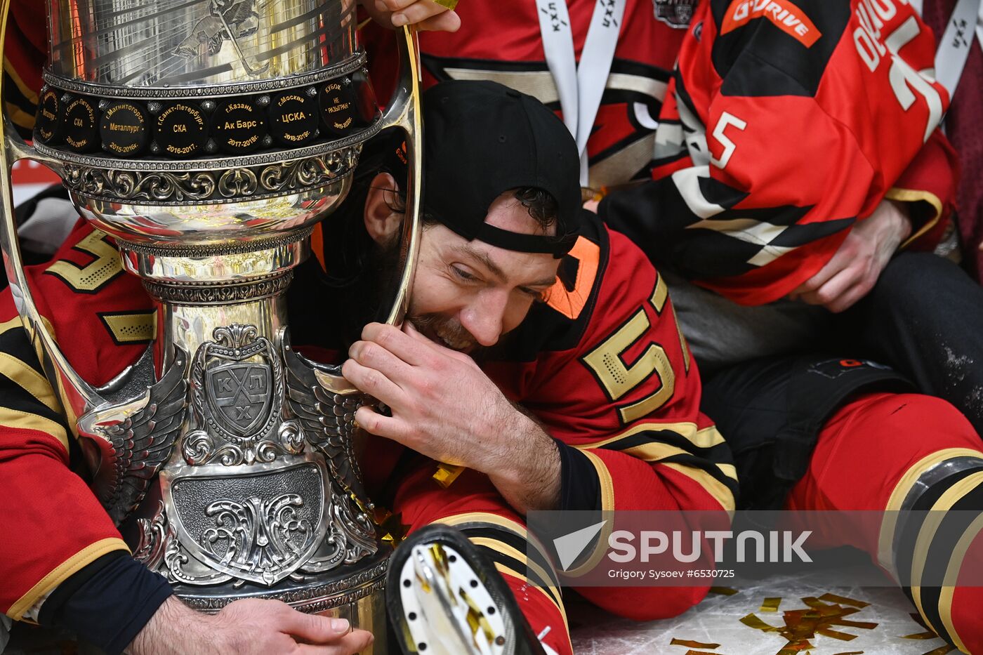 Russia Ice Hockey Gagarin Cup Winner Avangard