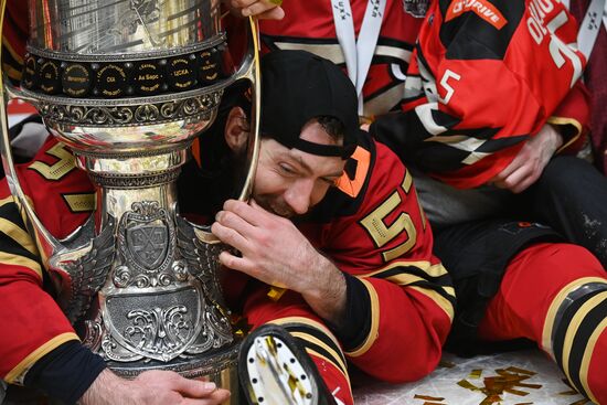 Russia Ice Hockey Gagarin Cup Winner Avangard