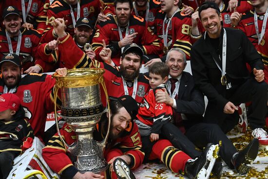 Russia Ice Hockey Gagarin Cup Winner Avangard