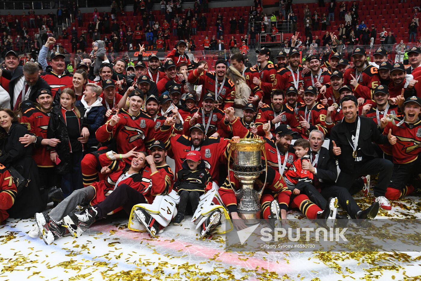 Russia Ice Hockey Gagarin Cup Winner Avangard