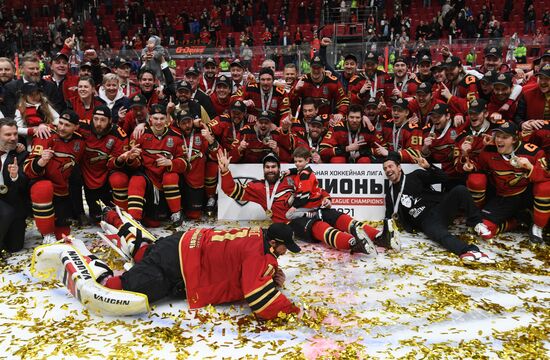 Russia Ice Hockey Gagarin Cup Winner Avangard