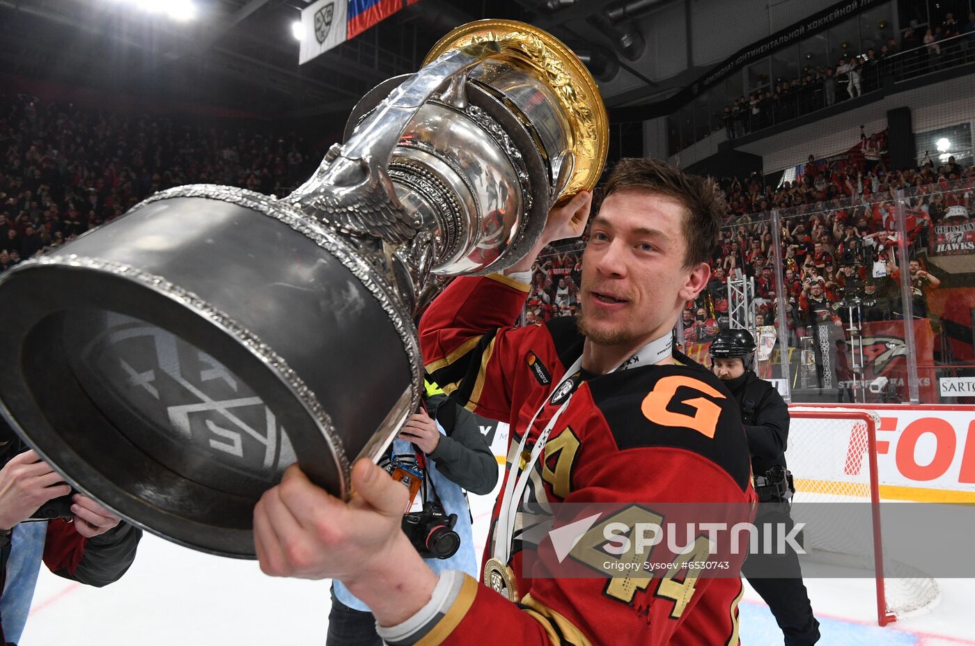 Russia Ice Hockey Gagarin Cup Winner Avangard