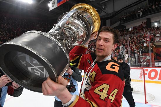 Russia Ice Hockey Gagarin Cup Winner Avangard