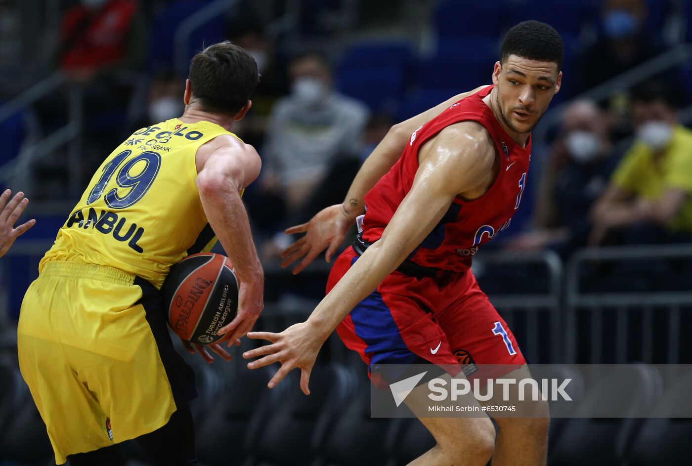 Turkey Basketball Euroleague Fenerbahce - CSKA
