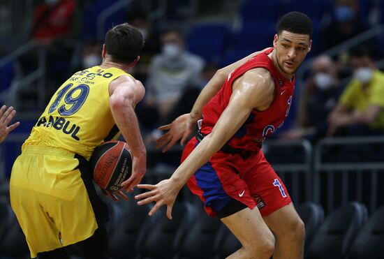 Turkey Basketball Euroleague Fenerbahce - CSKA