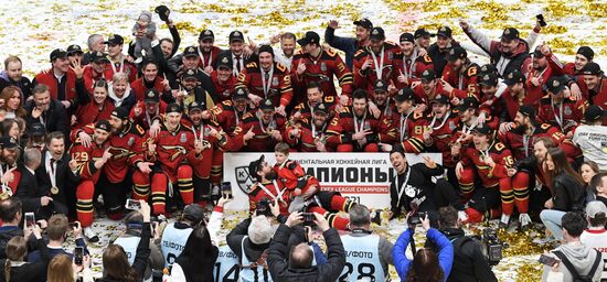 Russia Ice Hockey Gagarin Cup Winner Avangard