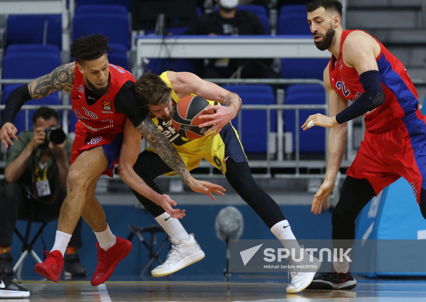 Turkey Basketball Euroleague Fenerbahce - CSKA