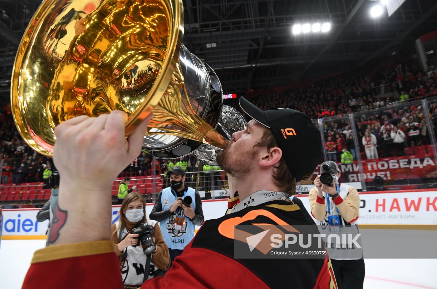Russia Ice Hockey Gagarin Cup Winner Avangard