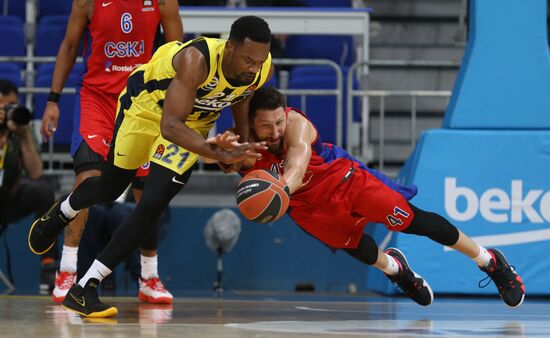 Turkey Basketball Euroleague Fenerbahce - CSKA