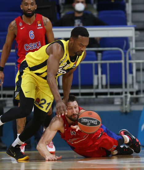 Turkey Basketball Euroleague Fenerbahce - CSKA