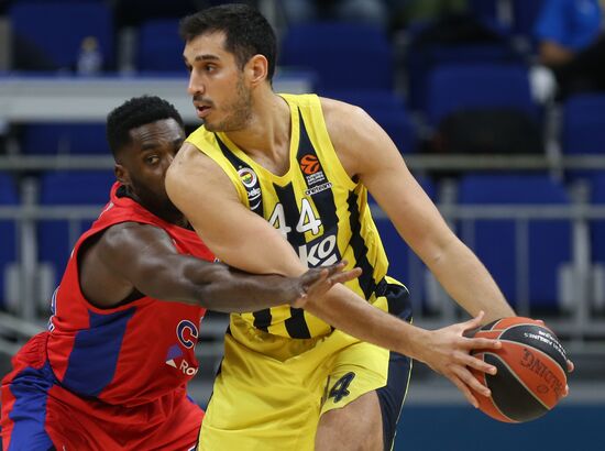 Turkey Basketball Euroleague Fenerbahce - CSKA