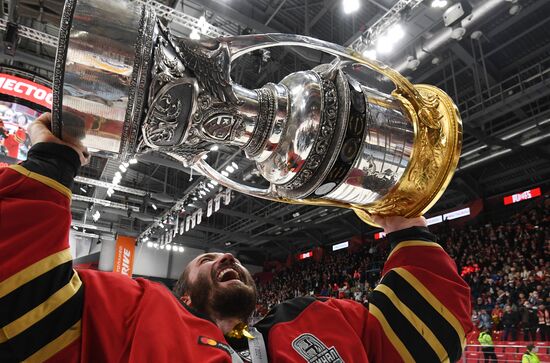 Russia Ice Hockey Gagarin Cup Winner Avangard