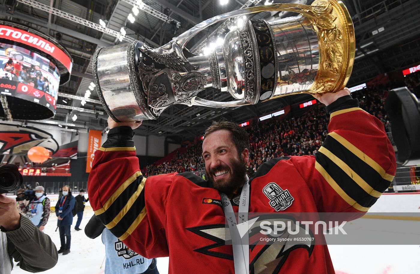 Russia Ice Hockey Gagarin Cup Winner Avangard