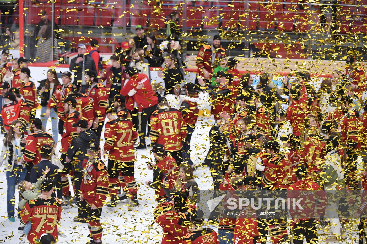 Russia Ice Hockey Gagarin Cup Winner Avangard
