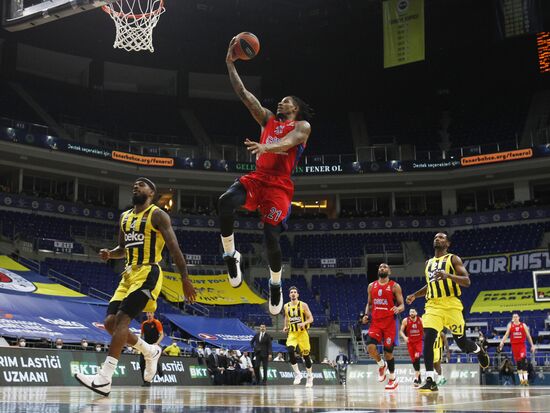 Turkey Basketball Euroleague Fenerbahce - CSKA