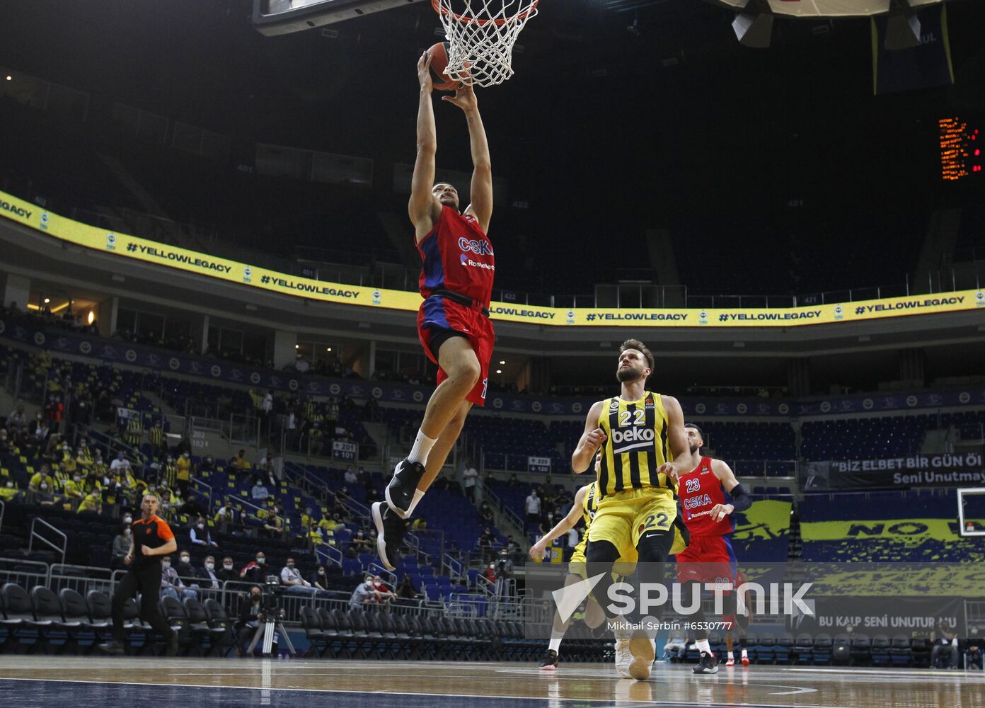 Turkey Basketball Euroleague Fenerbahce - CSKA