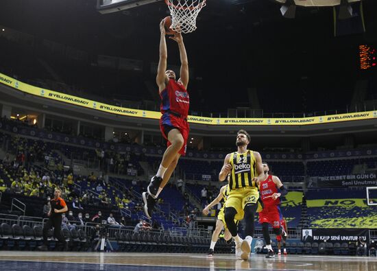 Turkey Basketball Euroleague Fenerbahce - CSKA