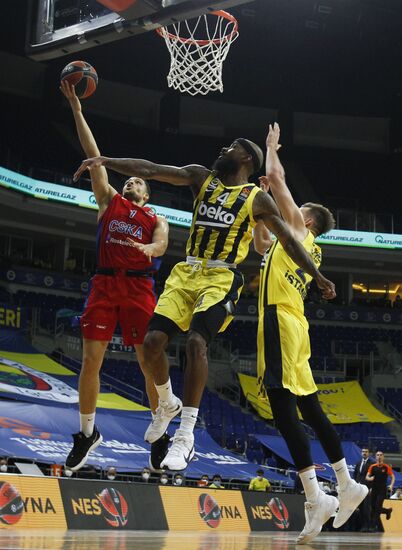 Turkey Basketball Euroleague Fenerbahce - CSKA