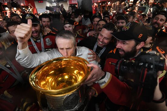 Russia Ice Hockey Gagarin Cup Winner Avangard