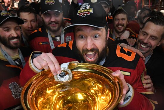 Russia Ice Hockey Gagarin Cup Winner Avangard