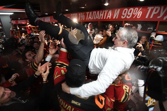 Russia Ice Hockey Gagarin Cup Winner Avangard