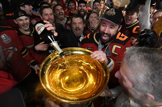 Russia Ice Hockey Gagarin Cup Winner Avangard