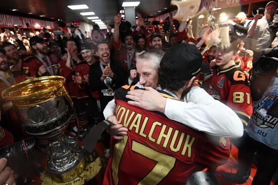 Russia Ice Hockey Gagarin Cup Winner Avangard