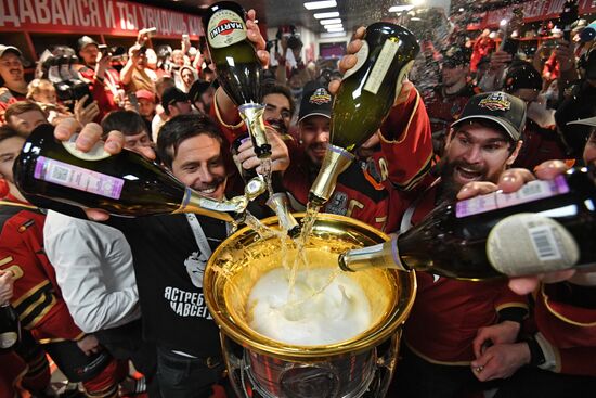 Russia Ice Hockey Gagarin Cup Winner Avangard