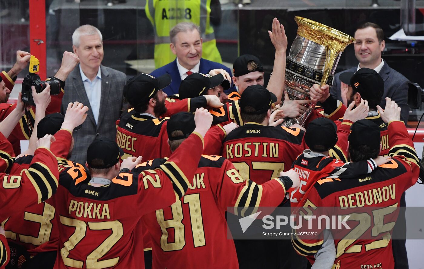 Russia Ice Hockey Gagarin Cup Winner Avangard