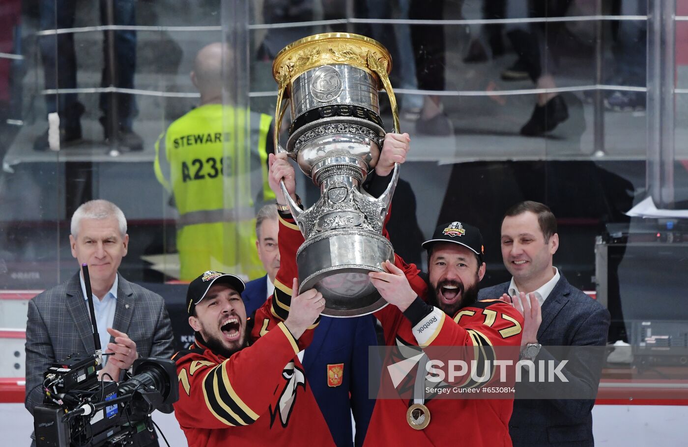 Russia Ice Hockey Gagarin Cup Winner Avangard